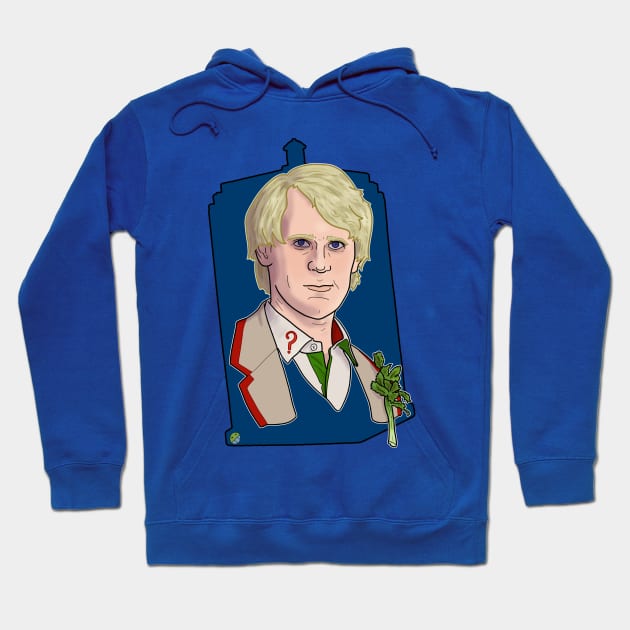 The Fifth Doctor Hoodie by ArtOfTheNerd